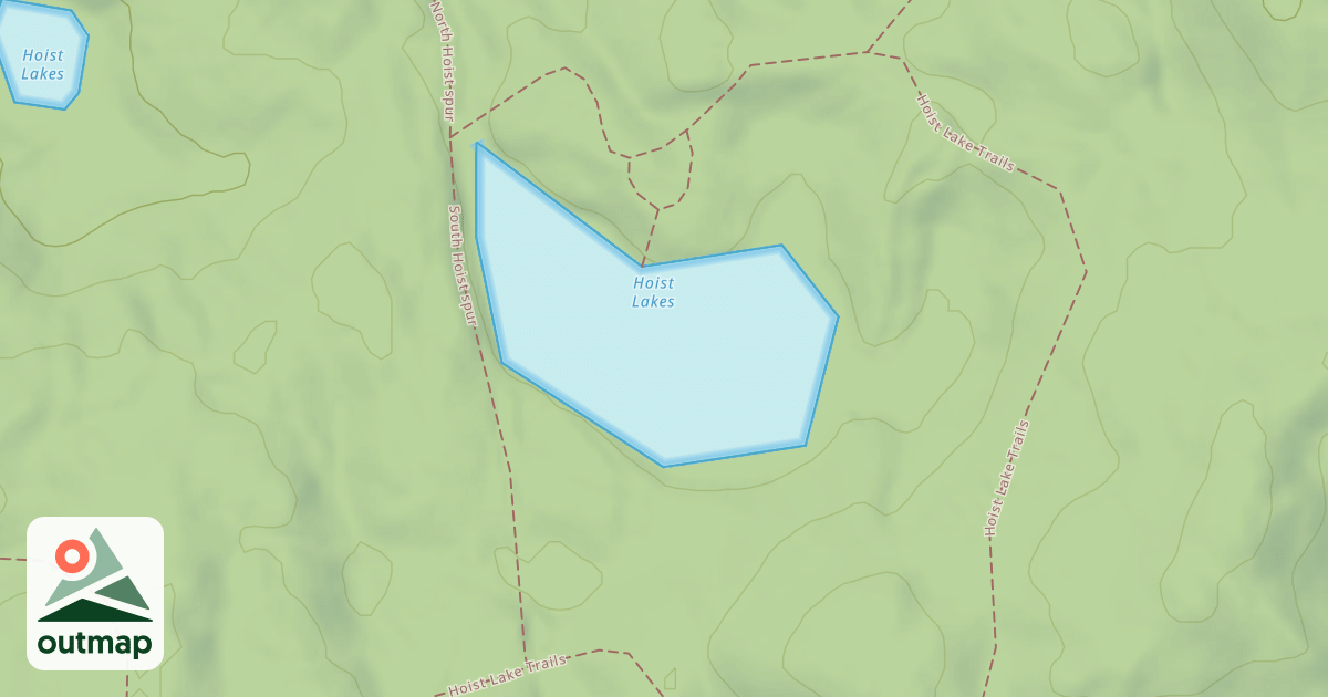 Map of Hoist, 13-15-16 Southoist Spur