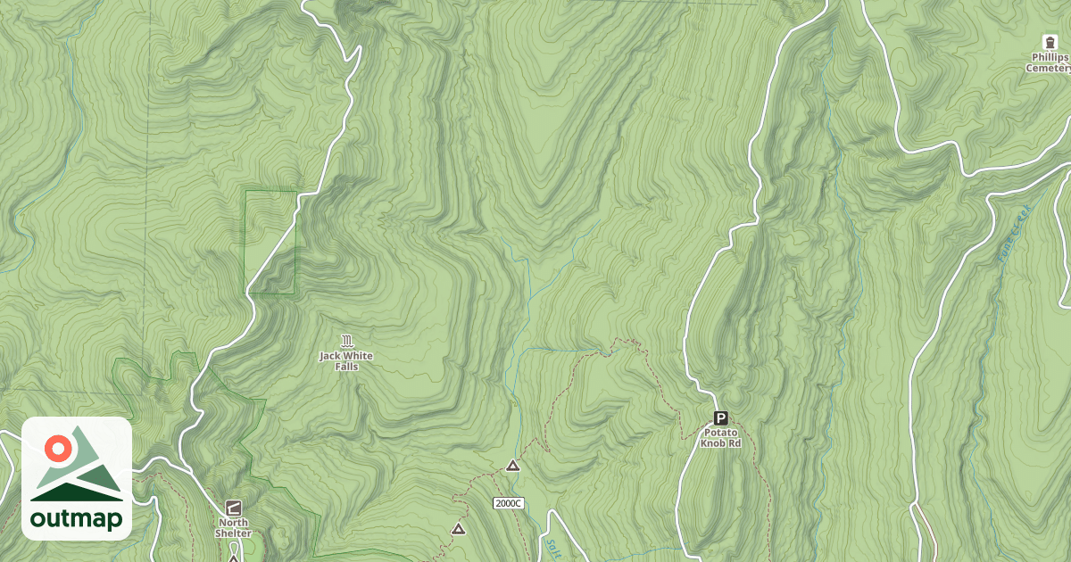 Map of MULLENS GAP