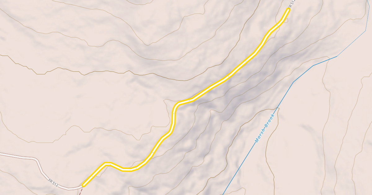 Map preview of FR 512