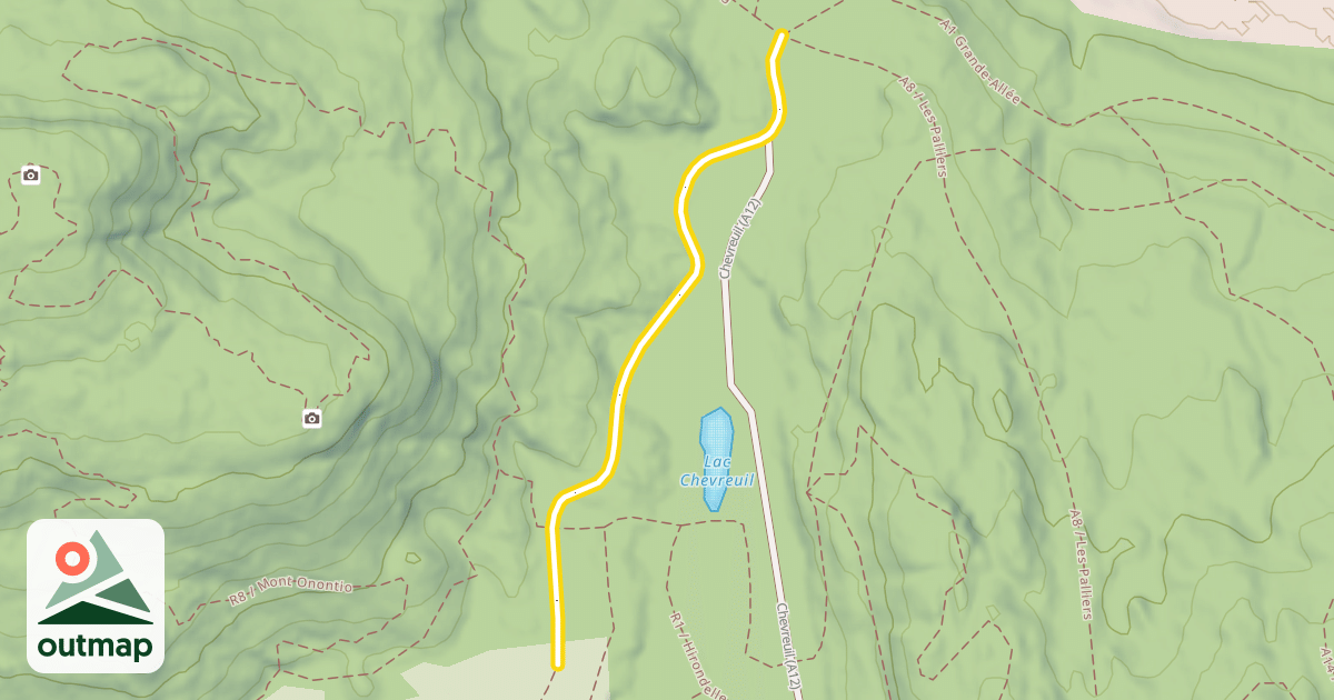 Map of A1 Grande-Allée