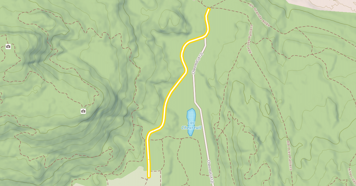 Map preview of A1 Grande-Allée