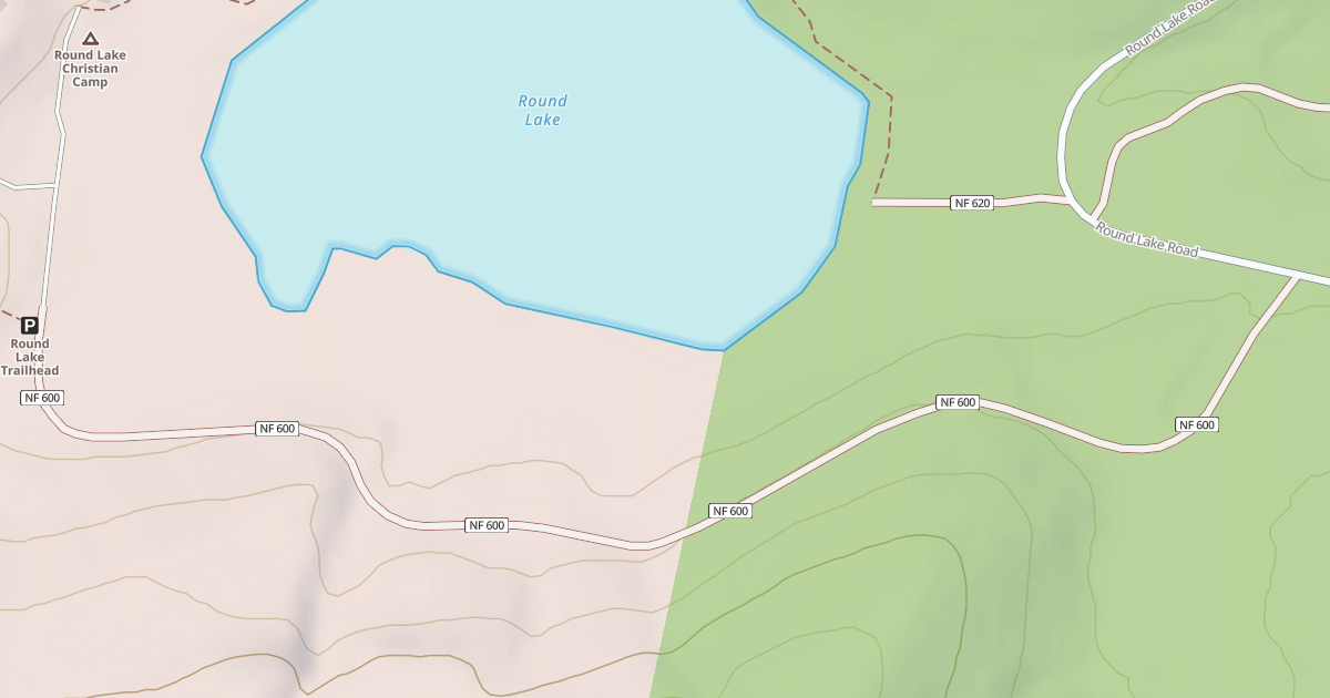 Map preview of ROUND LK CAMPCHRISTIAN CAMP