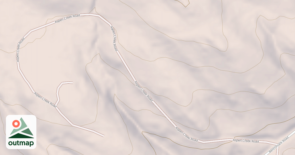Map of ASPEN CREEK TRACT - BURCHARD