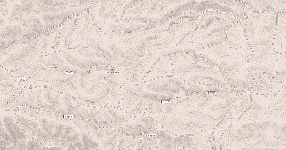 Map preview of LICK RIDGE