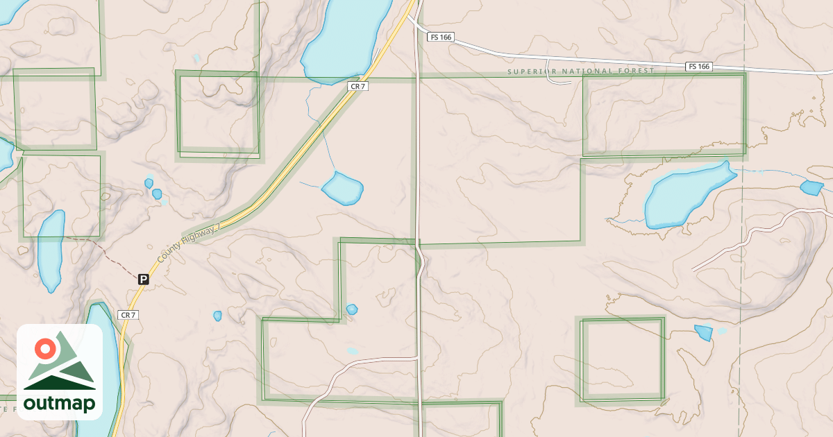 Map of CARIBOU RIVER