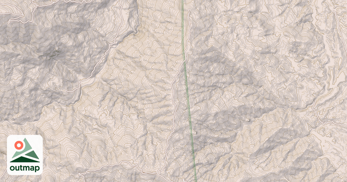 Map of BRUSHY RIDGE