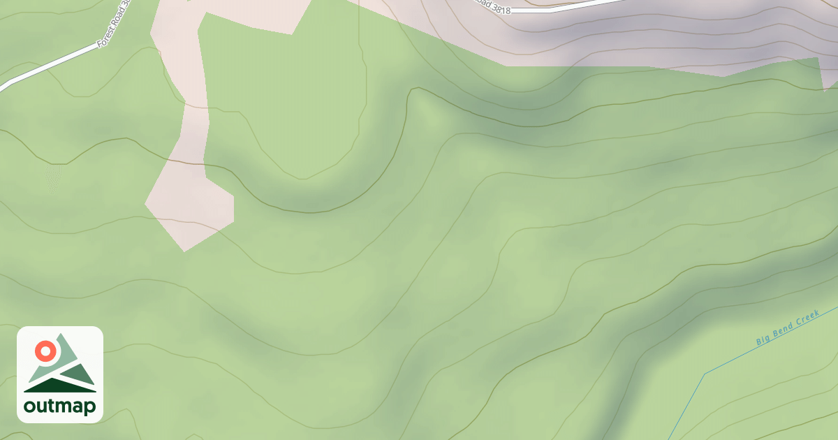 Map of LITTLE BEND CR NO 2 T.S.