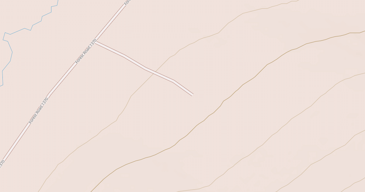 Map preview of USFS National Forest System Roads {69335344-BAE2-429D-A247-97EBA2C92551}