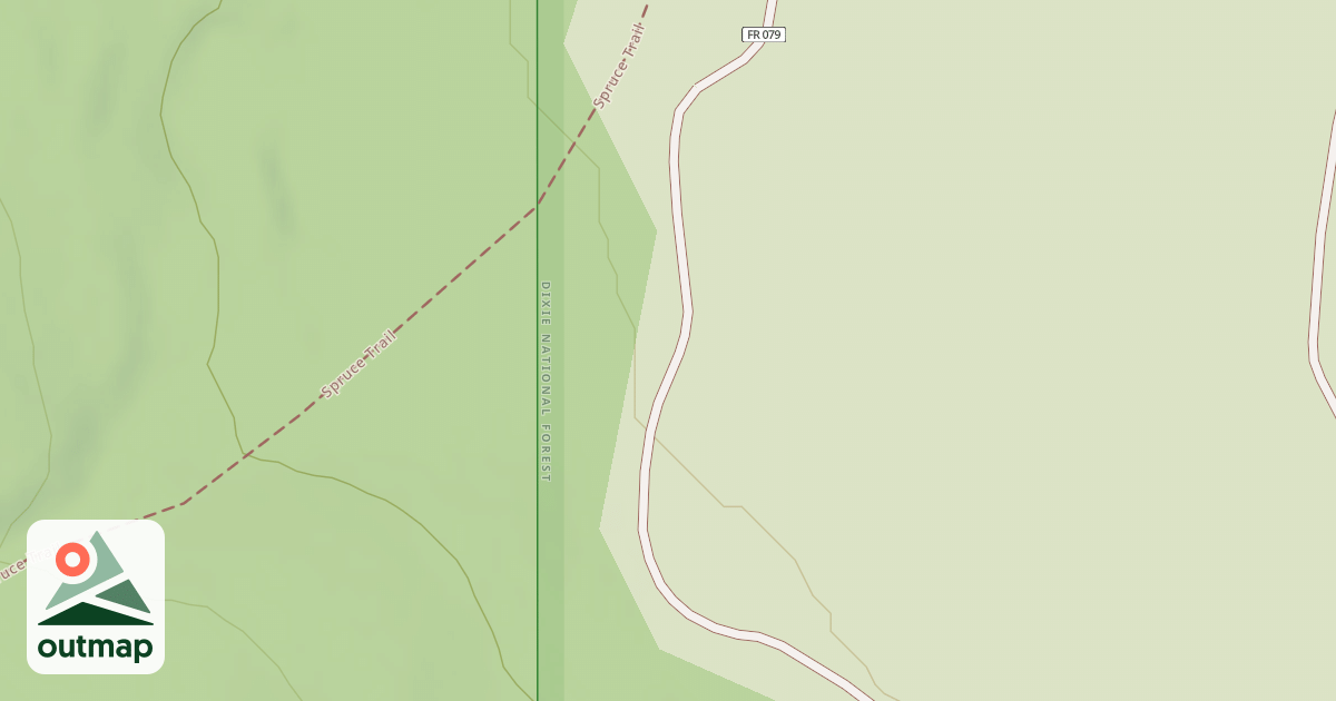 Map of USFS Motor Vehicle Use Map Roads {EE55CD42-5CDA-4925-A6EA-2D92D40CB677}