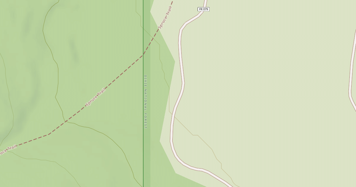 Map preview of USFS Motor Vehicle Use Map Roads {EE55CD42-5CDA-4925-A6EA-2D92D40CB677}