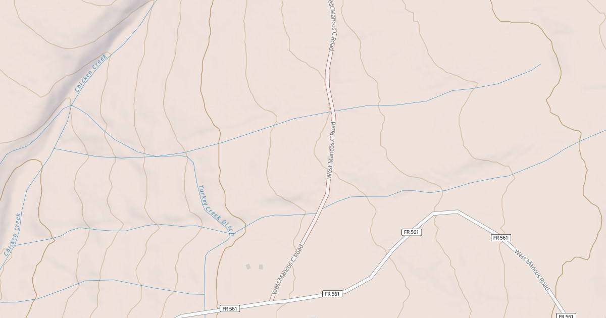 Map preview of WEST MANCOS C