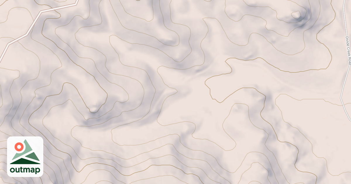 Map of DIVIDE SPUR