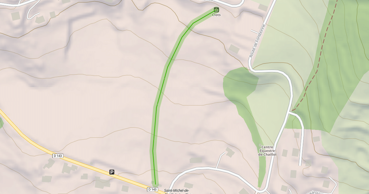Map preview of Les Clots