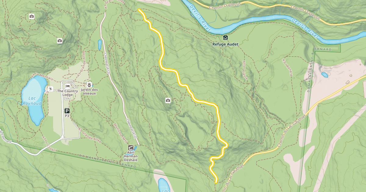 Map preview of A14 / Vénérable