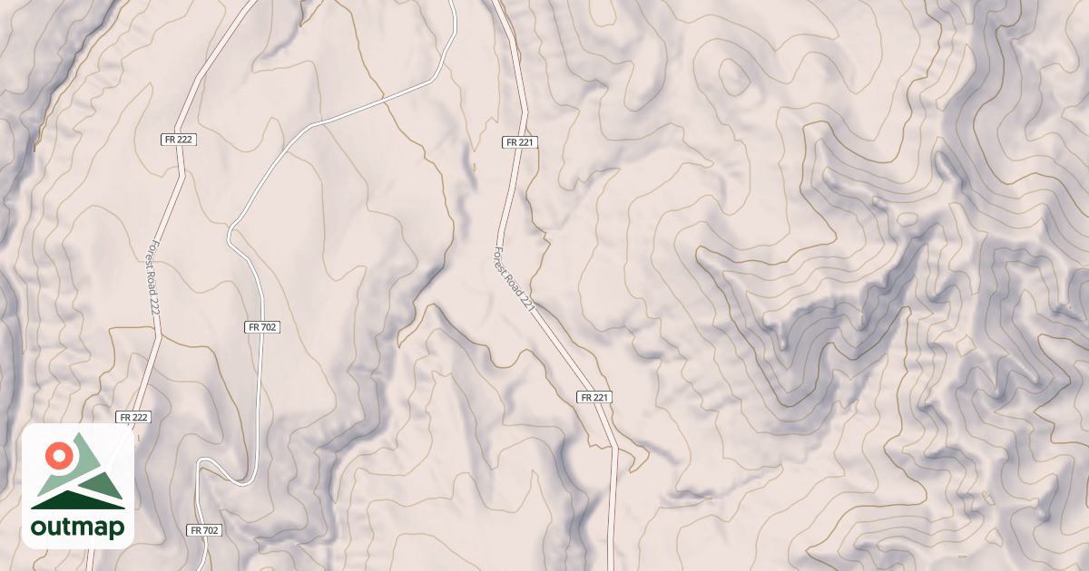 Map of USFS Motor Vehicle Use Map Roads {1E85157B-B26B-4903-B647-38F40B7B1F1C}