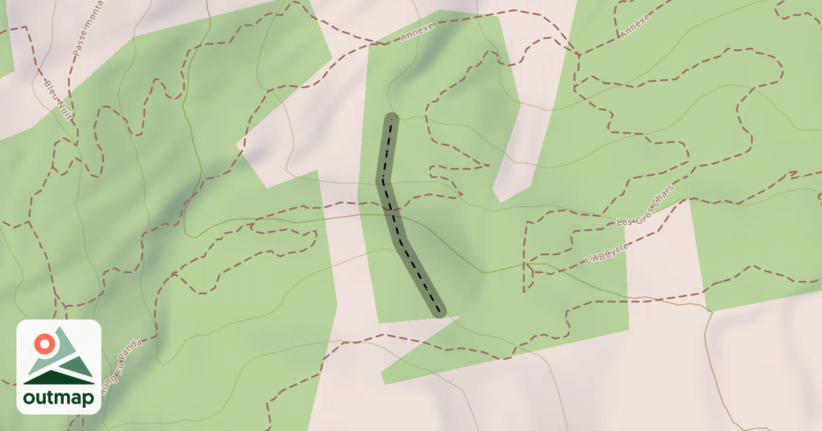 Map of L'Avalanche