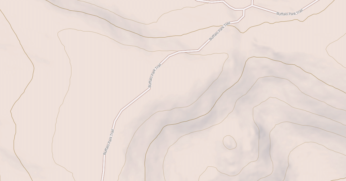 Map preview of BUFFALO PK TRAIL ACCESS