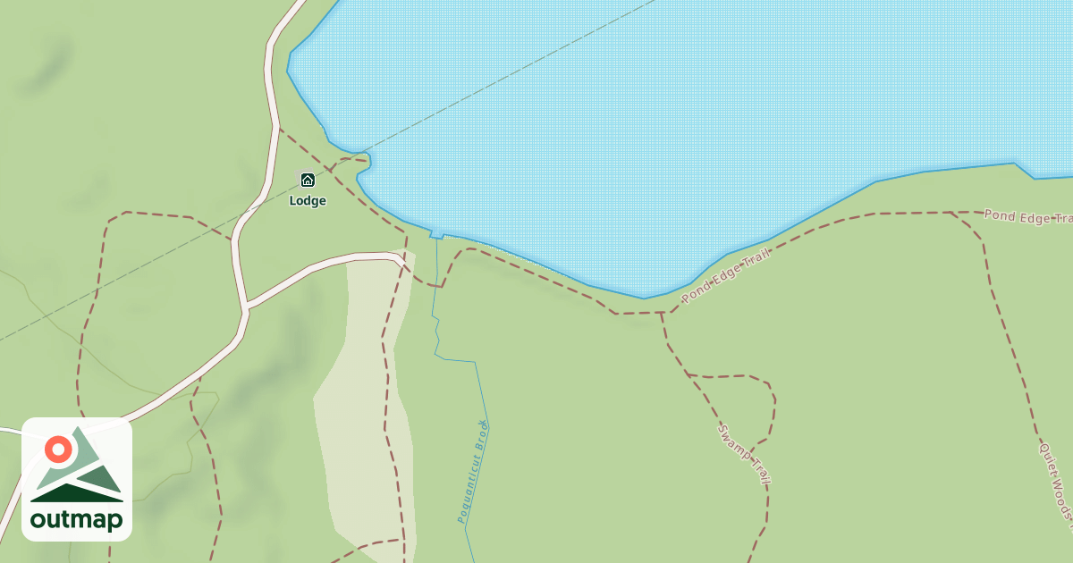 Map of Pond Edge Trail