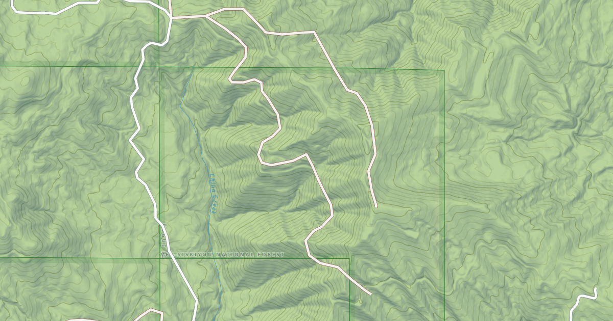 Map preview of SAND ROCK MTN