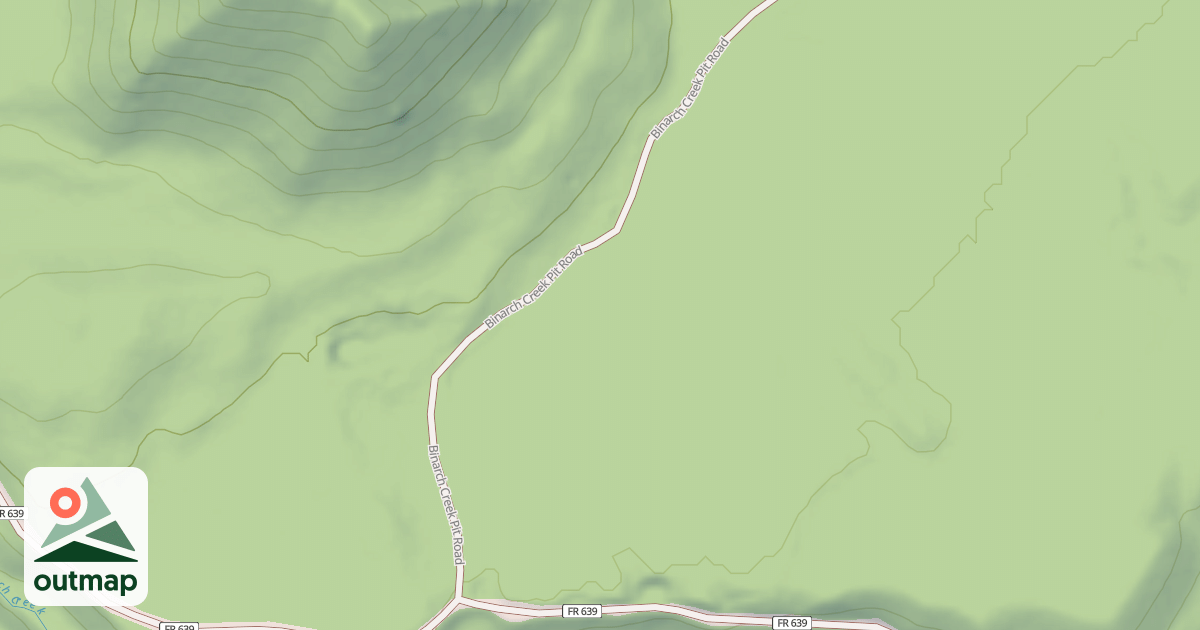 Map of BINARCH CREEK PIT