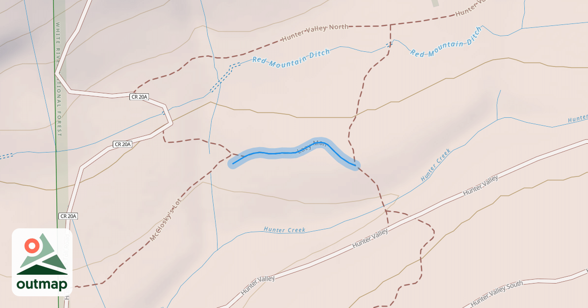 Map of Lazy Man