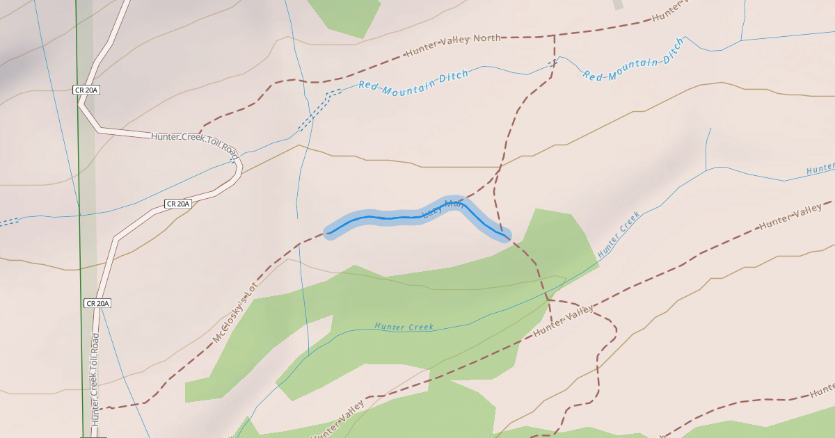 Map preview of Lazy Man