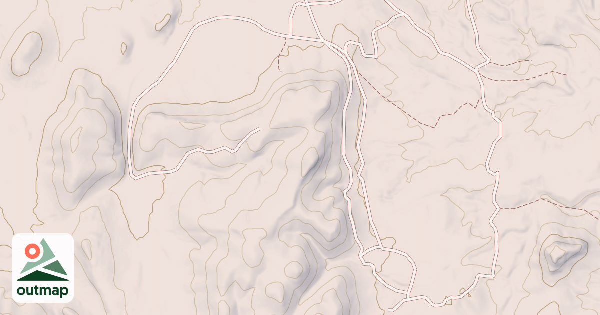 Map of BLM National GTLF Public Motorized Roads 8870d345-c712-48a3-8bdb-990b1dbd9eb4