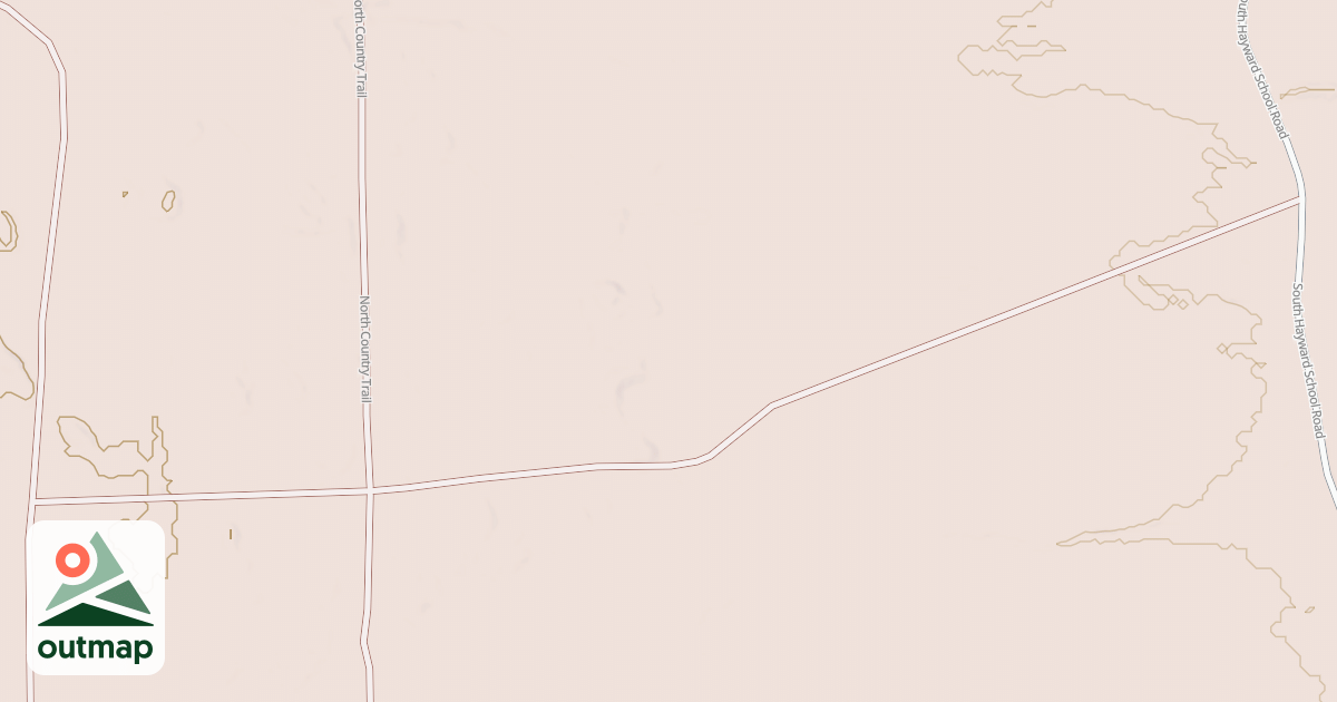 Map of HAYWARD SCHOOL SPUR 3004