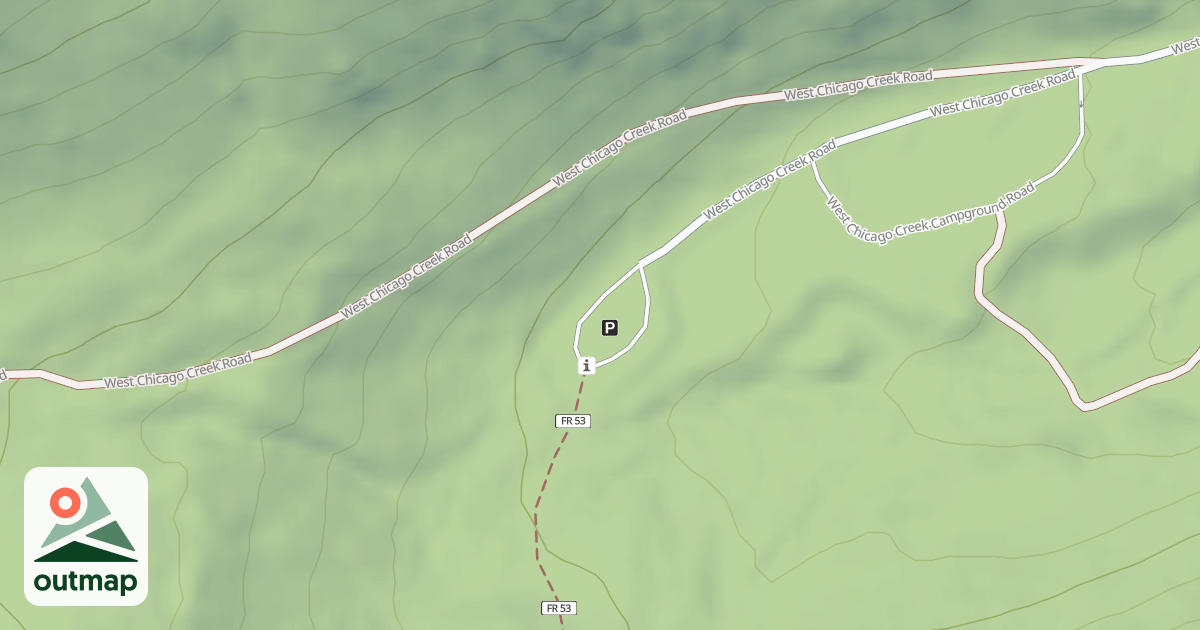 Map of HELLS HOLE TRAILHEAD PKG