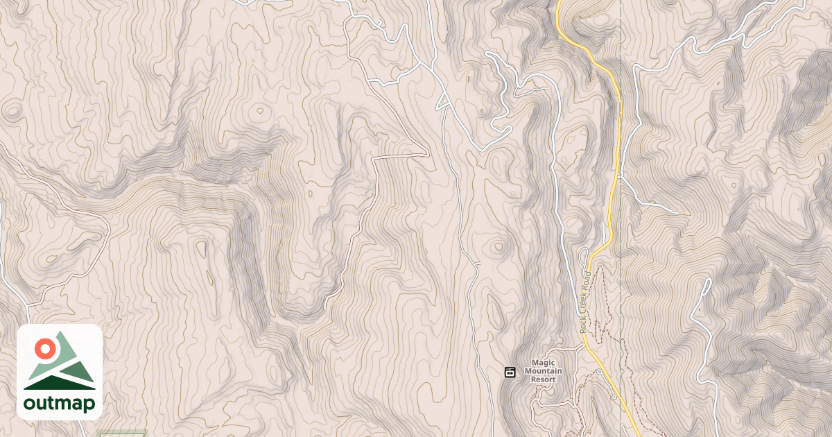 Map of KIRKHAM-SHOSHONE CREEK