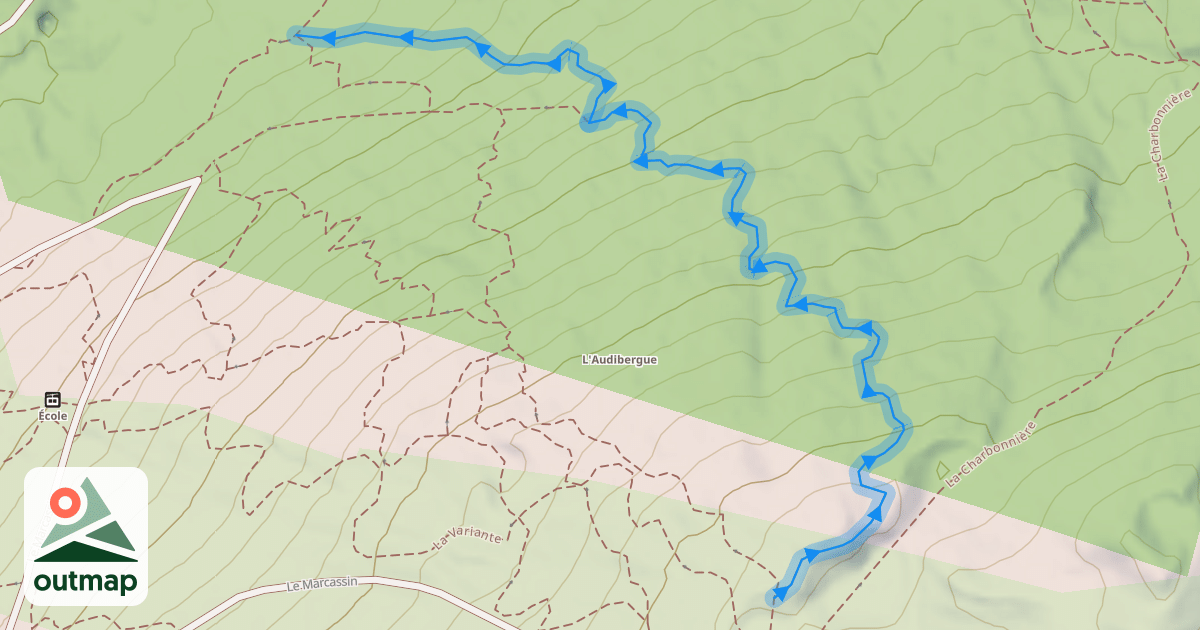 Map of La Blonde