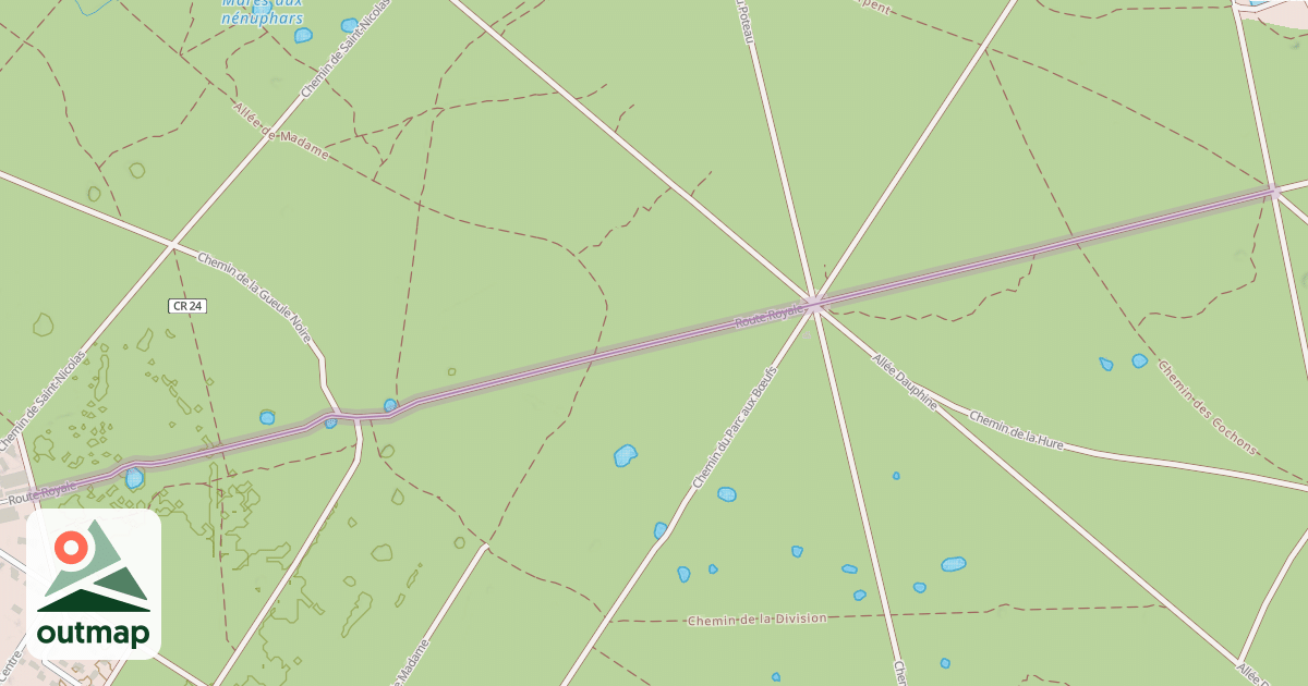 Map of Route Royale
