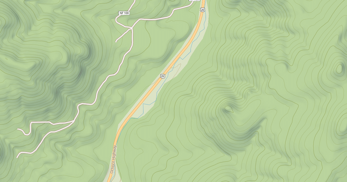 Map preview of USFS Motor Vehicle Use Map Roads {595BCA3A-7A31-4DE1-AD74-1032D110E0B5}