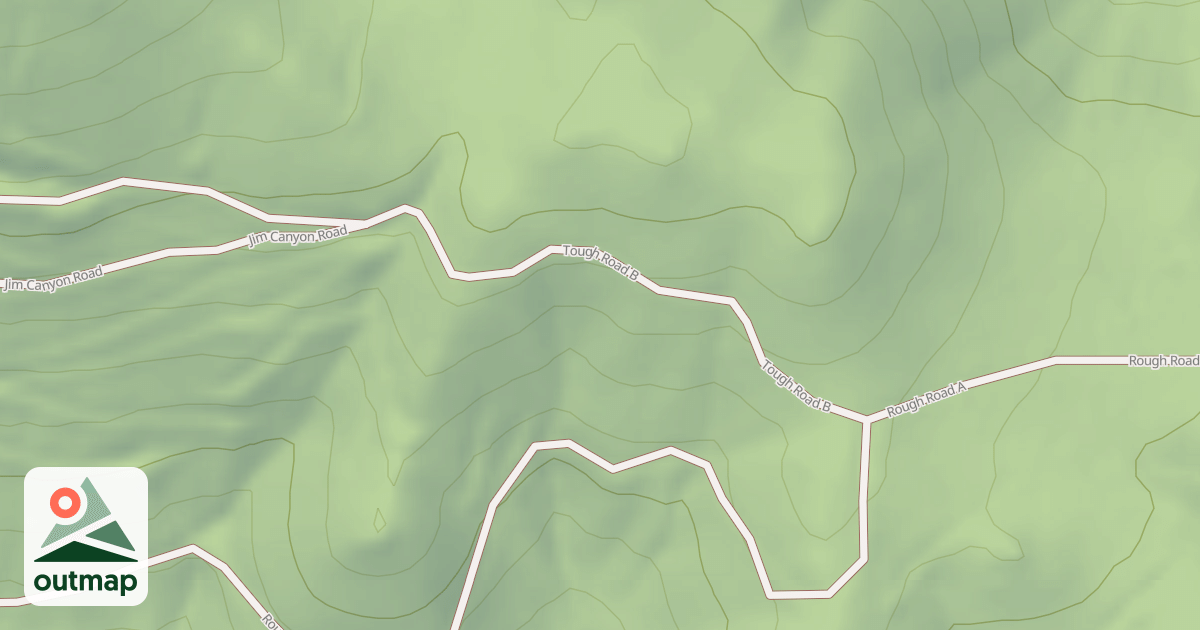 Map of TOUGH ROAD B