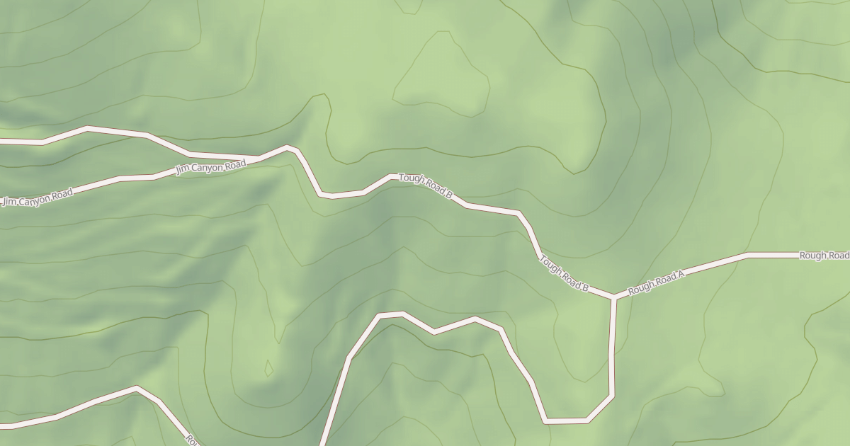 Map preview of TOUGH ROAD B