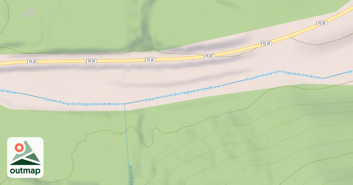 Map of MARBLE GULCH PARKING