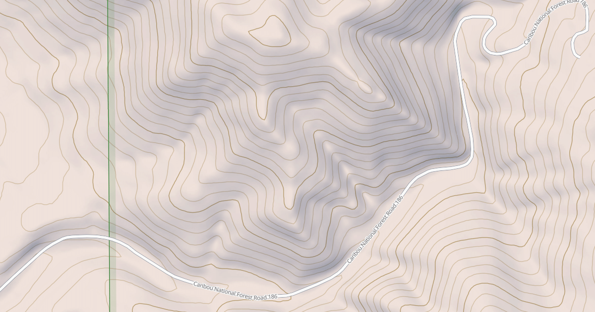 Map preview of DIAMOND GULCH