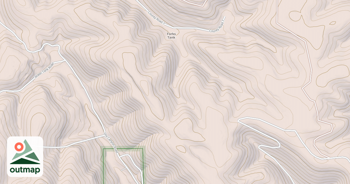 Map of DEEP SLOUGH SPUR-9
