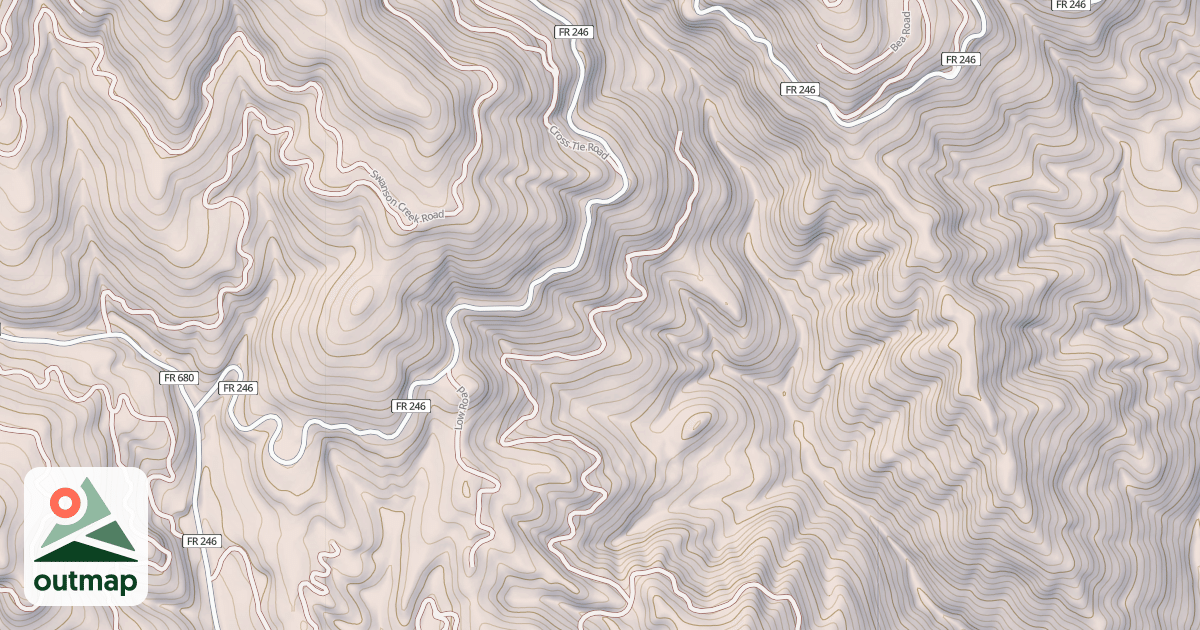 Map of LOWER SWANSON D