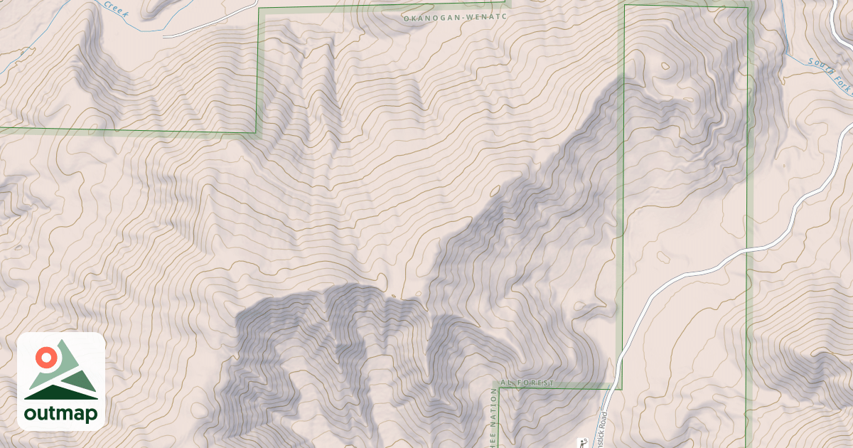 Map of BEAVER HILL OVER LOOK