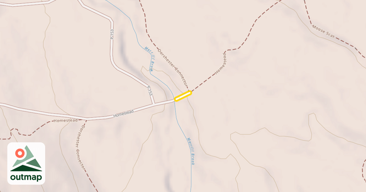 Map of Homestead