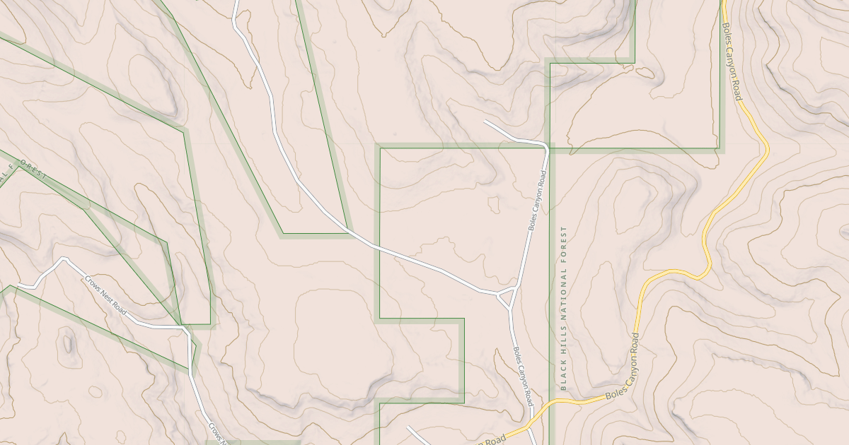 Map preview of BOLES CANYON BR 5K