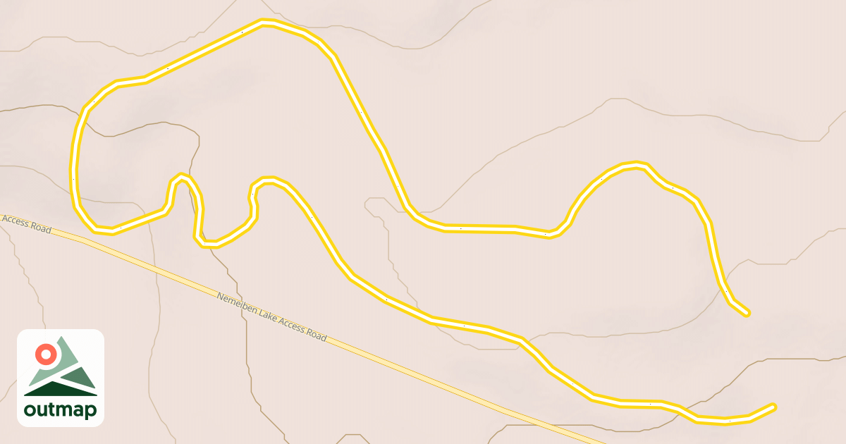 Map of 5 km Loop