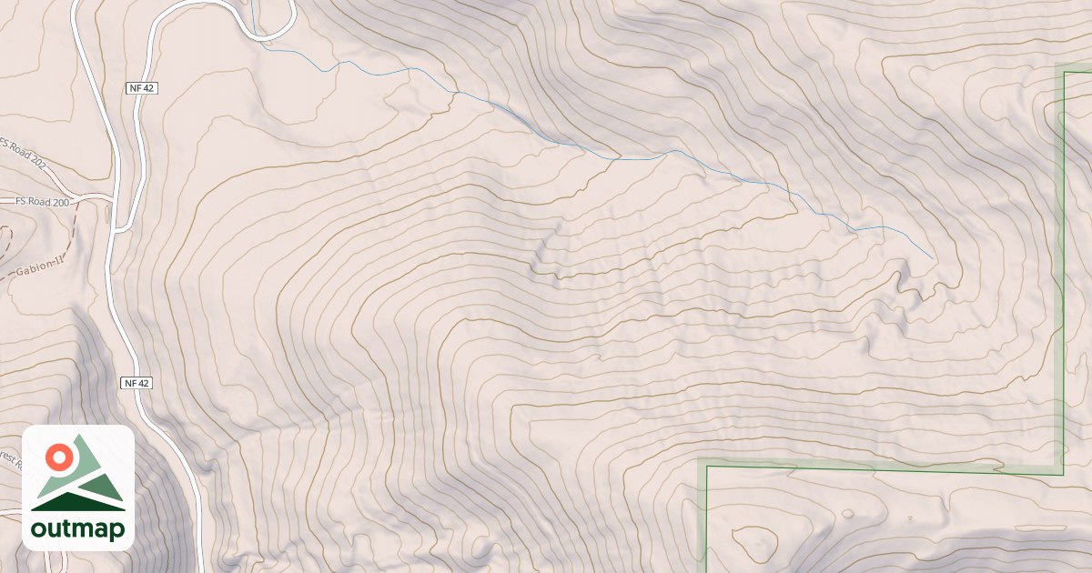 Map of LITTLE LK T.S. FY 90