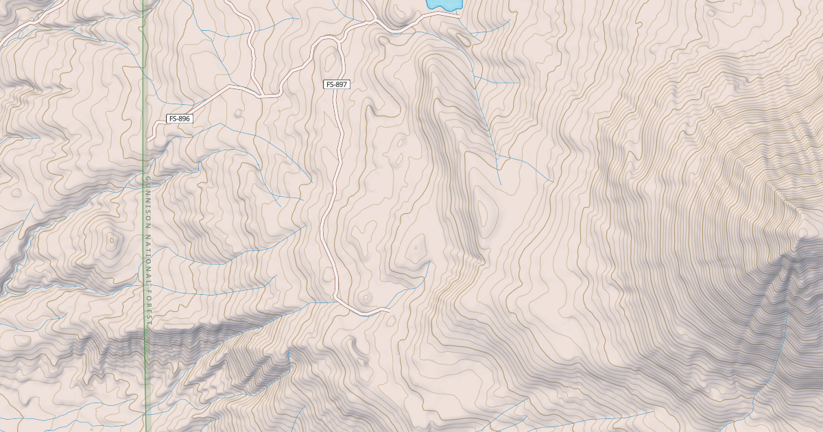 Map preview of USFS Motor Vehicle Use Map Trails 5207