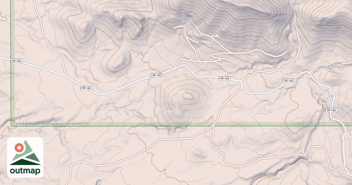 Map of ALTO SITE