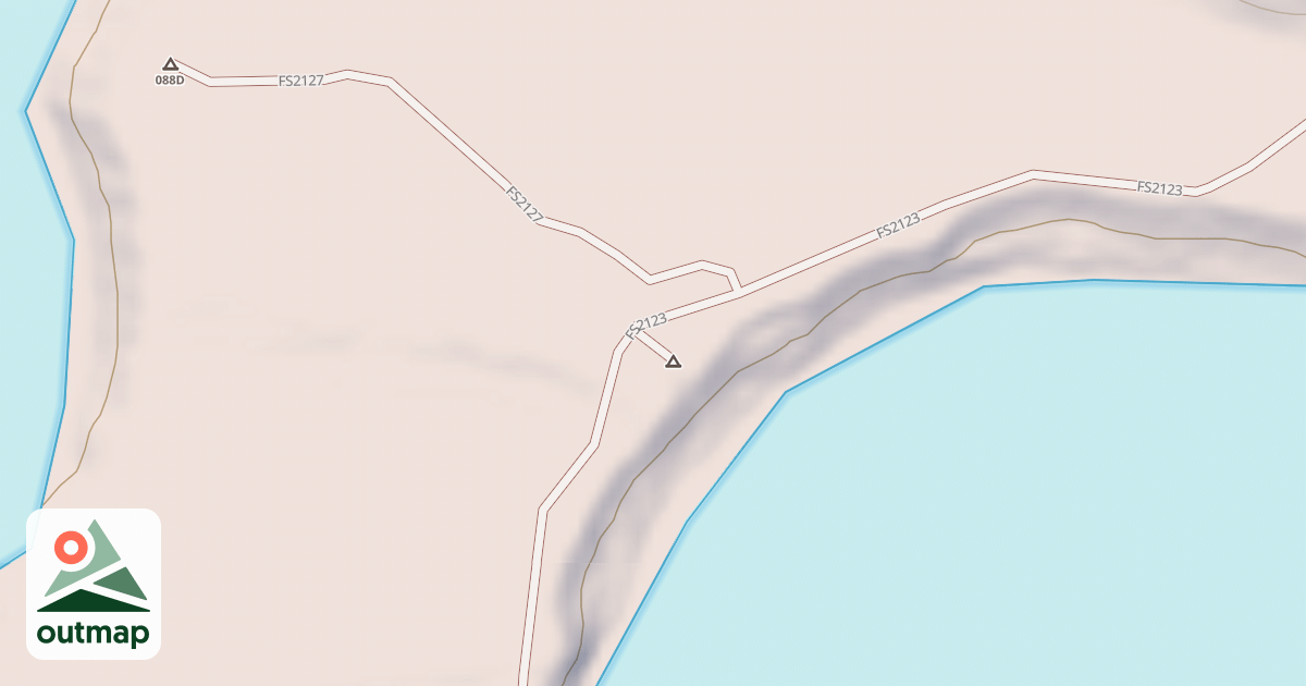 Map of AU SABLE RIVER CAMPSITE 16