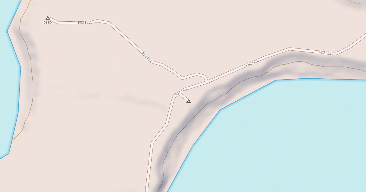 Map preview of AU SABLE RIVER CAMPSITE 16