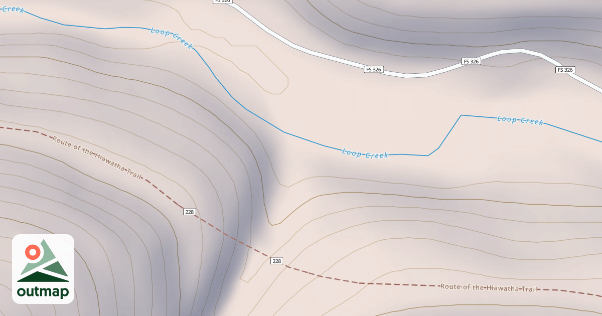 Map of Bear Creek