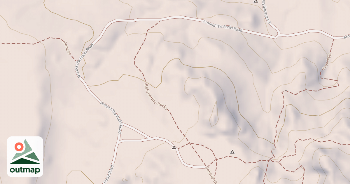 Map of Behind The Rocks